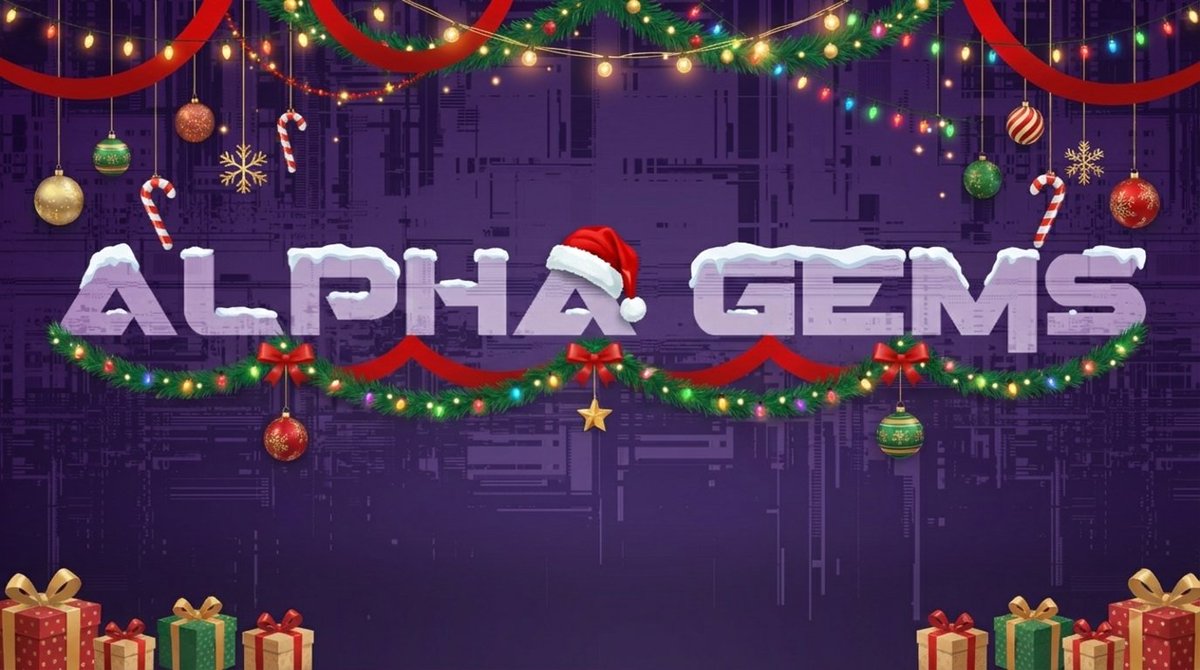 🎄 Merry Christmas from the AlphaGEMs family 💎

We are grateful for every GEM who showed up, contributed, and helped build this culture 💜

Special thanks to the GEMs who designed our new Christmas banners below 🎨

Wishing you wins, health, &amp; heavy bags 🎁