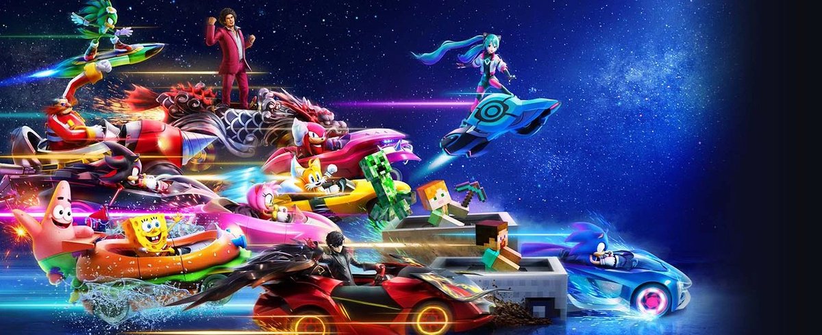 Waulio_'s tweet photo. #SonicRacingCrossWorlds 
Sentí la misma magia que dejó F-Zero GX, o al menos así fue mi experiencia. Nunca creí que me fuera a divertir mucho más que MKW. Las carreras son muy freneticas, agresivas y caóticas. Es muy rejugable, el roaster es excelente y su musica es GOD.

9/10 https://t.co/UU6QHW1Jyb