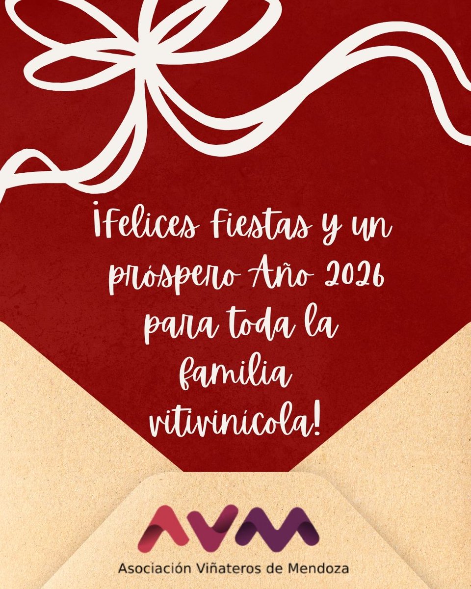 🍷🎄EN ESTA NAVIDAD Y PRÓXIMO AÑO 2026 RENOVAMOS NUESTRO AGRADECIMIENTO:

A  quienes, con trabajo ycompromiso, siguen fortaleciendo nuestra tradición en las viñas. 

Que el mensaje de amor y paz ilumine cada hogar y que el 2026 nos encuentre unidos y buenos frutos.
