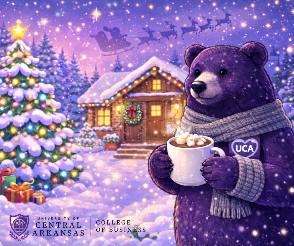 Happy Holidays to all UCA Bears near and far! We wish you merry and restful holidays that fill your heart with joy!