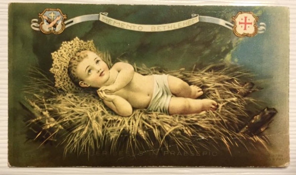 「いと高きところには神に栄光あれ、地には平和、御心に適う人にあれ」（ルカ2:14）

聖夜にいつも思い出す一節
クリスマスおめでとうございます

小学校何年の時かは記憶にないけど学校の購買部で買った御絵のなかで一番好きなもの、聖歌集の栞にしていた