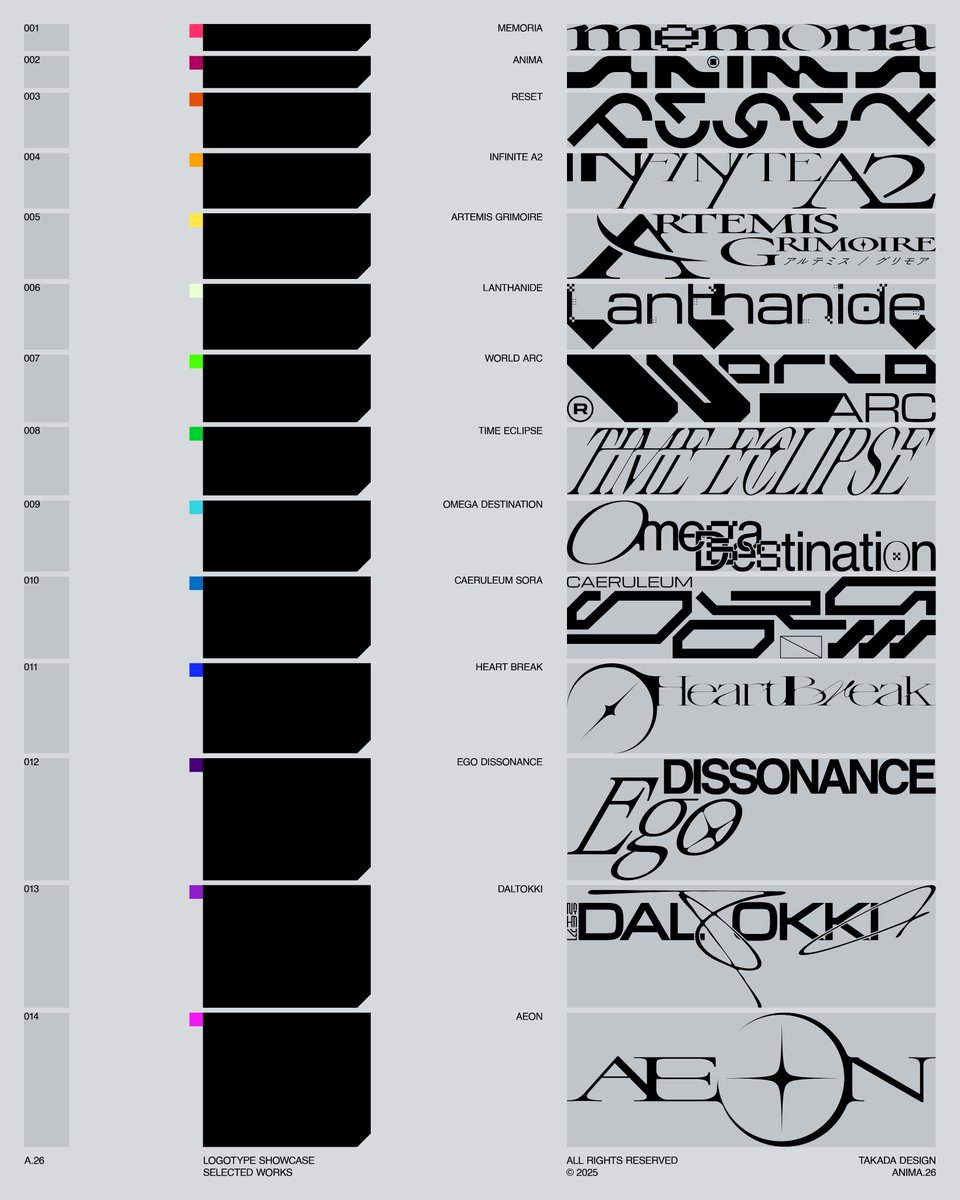 Logotype / Selected Works 2025