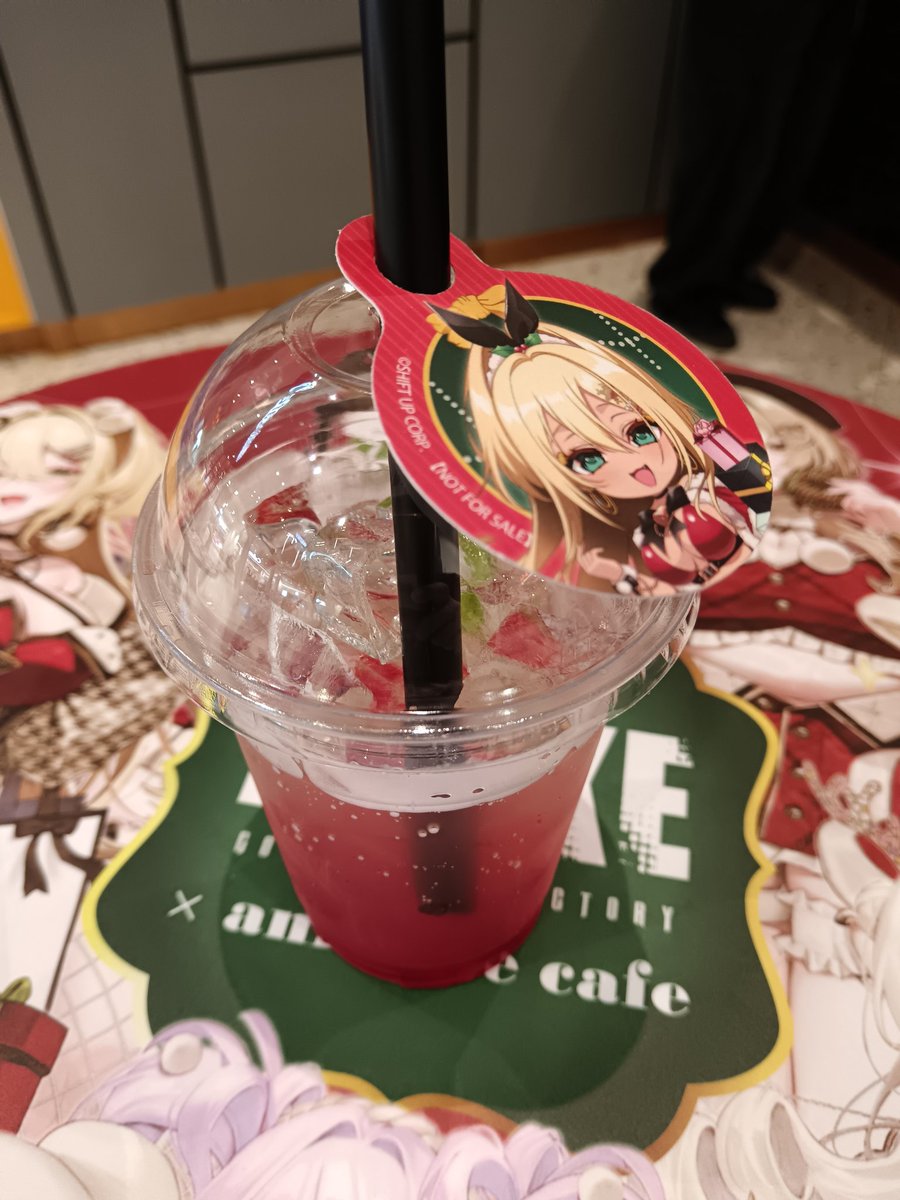 yapcal98's tweet photo. Malaysia Animate Cafe × Goddess of Victory: NIKKE Christmas event at Lalaport Bukit Bintang Mall. 

#NIKKE #Animate #Chirstmas2025 https://t.co/GtegvCbUwb