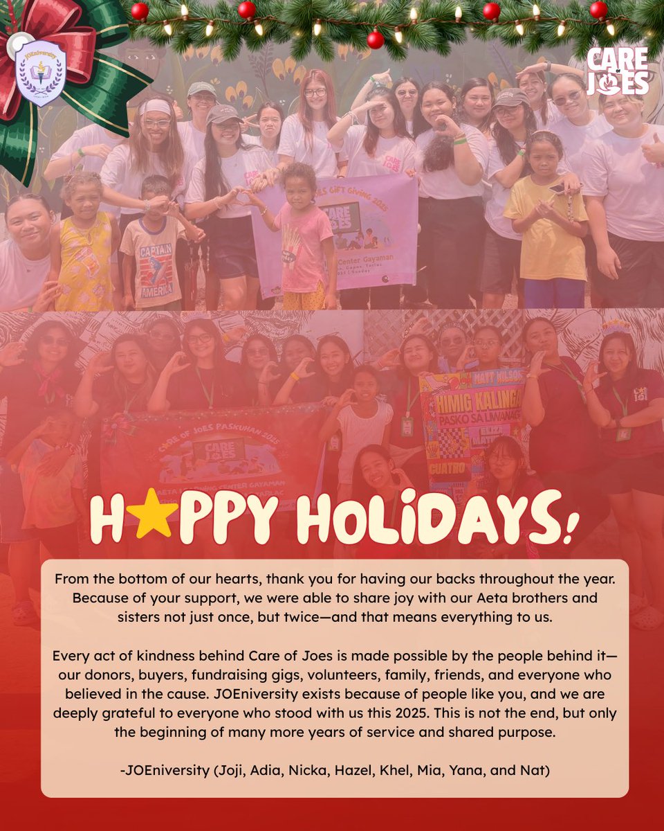 JOEniversity tweet media