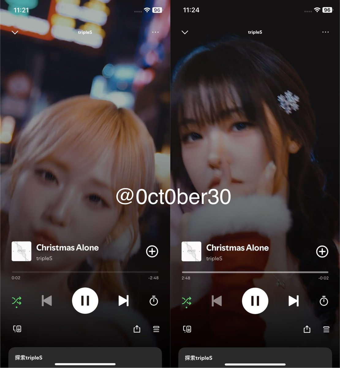 0ct0ber30's tweet photo. #크리스마스에는_tripleS와함께 #Christmas_Alone https://t.co/q4wRoRSapa