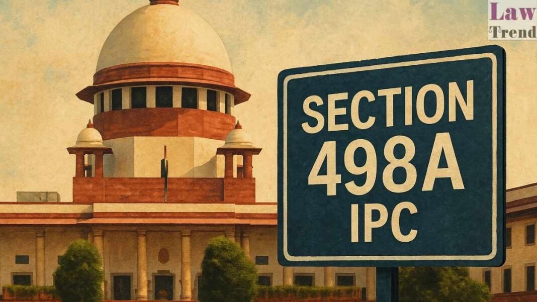 धारा 498A | “बिना विशिष्ट भूमिका के रिश्तेदारों के नाम काफी नहीं” — सुप्रीम कोर्ट ✔️ पर सवाल ये है… 🤔 हर बार सुप्रीम कोर्ट ही क्यों? ट्रायल कोर्ट में ही इतना न्याय क्यों नहीं कि SC तक दौड़ न लगे?
#NyayPrayaas4Men #EmergingBharat4Men #MeToo 
<a href="/NyayPrayaas/">NYAY PRAYAAS FOUNDATION</a> <a href="/manish_sindwani/">manish sindwani</a>