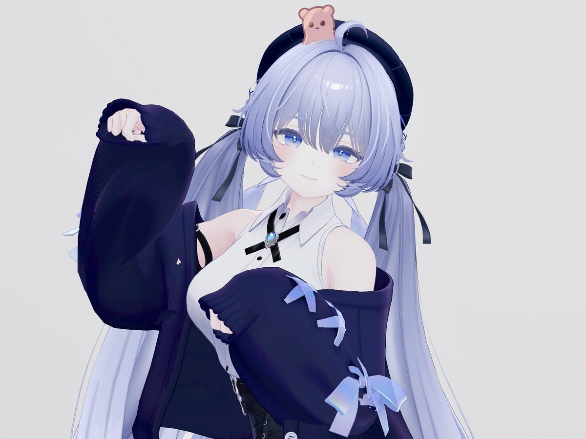 ラムネちゃん可愛いすぎる🪼 #Ramune3D