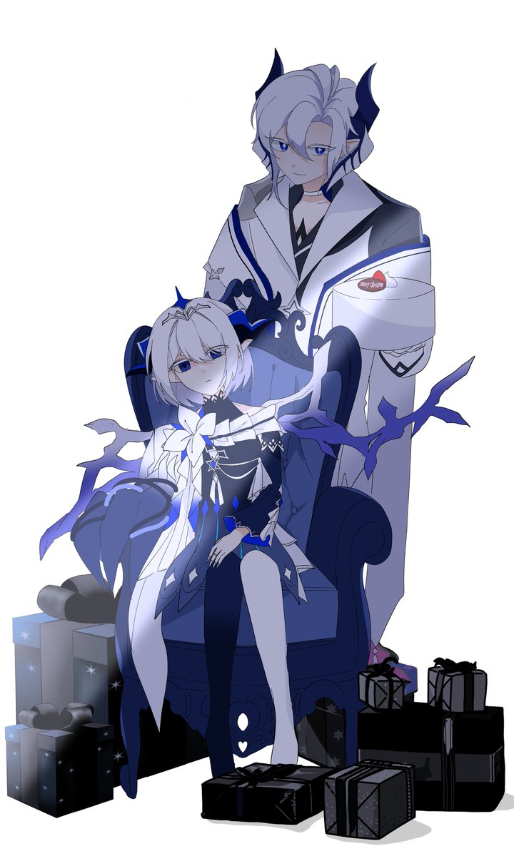 #엘소드_MAS_합작
아포스타시아, 데메르시오로 참여했습니다! 
크리스마스에 우울을 한스푼 끼얹어봐요