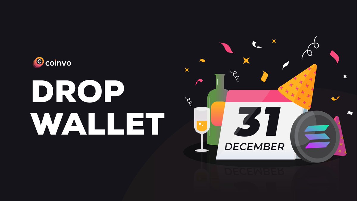Coinvo's tweet image. 2025 is almost over, so let’s make it special! Drop your $SOL address and check your wallet in 2026.  

Just follow me.
