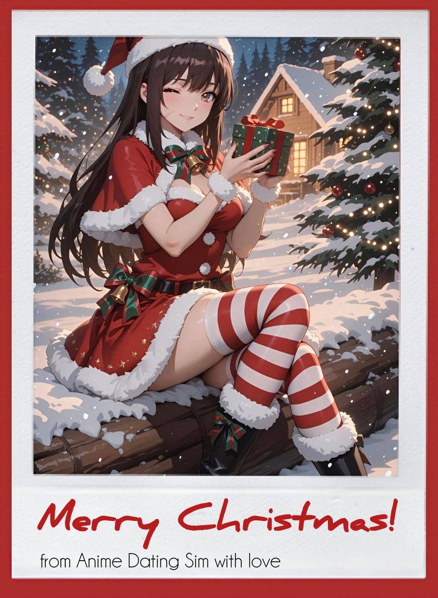 Anime_datingsim's tweet photo. 🎄 Merry Christmas! ✨

Christmas is almost here — time to slow down, breathe, and feel the magic 
We wish you a warm, cozy evening, good vibes, and moments you’ll want to remember 
May this Christmas bring you comfort, joy, and a little sparkle — in life and in-game 🎮💖

Thank you for being with us.
Merry Christmas! 🎁🎄

#MerryChristmas #ChristmasEve #HolidayVibes #GamingCommunity #VisualNovel #WaifuLife