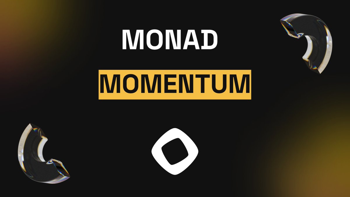 Monad Momentum: new growth incentives for builders The @Monad Foundation  has launched Monad Momentum, an incentive-matching program designed to  accelerate apps within the ecosystem. • The Goal: A grants program focused  on