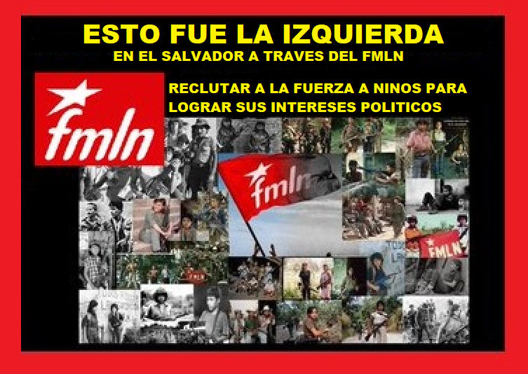 A pesar de haber cometido delitos en contra de los ninos usted votaria por el partido politico FMLN?
No me diga que eso fue el grupo guerrillero y no el politico acaso los lideres no siguen en el partido politico?cuando los expulsaron? LAS FPL vienen siendo lo mismo.