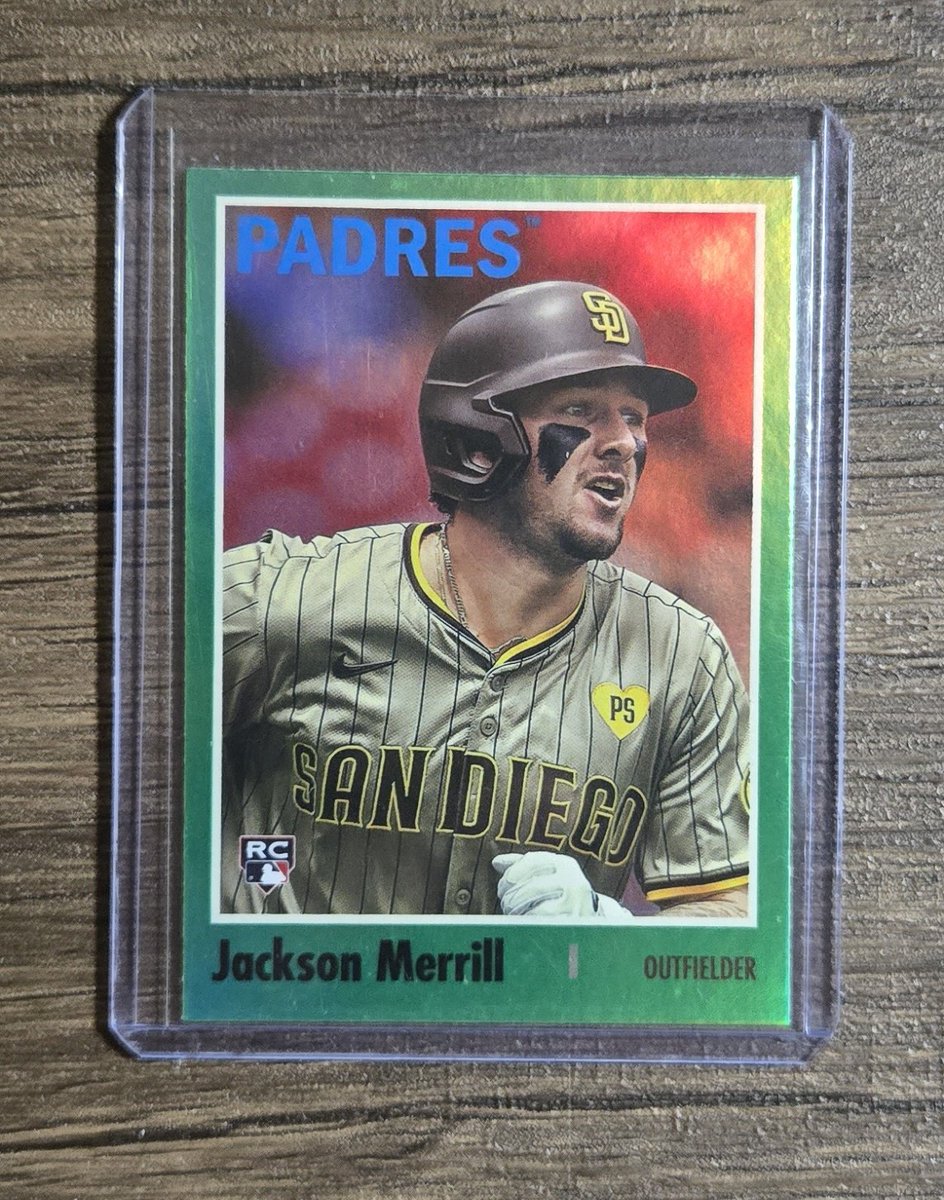 SoCalCollects05's tweet image. Giveaway 🚨🚨
I have an extra I will be giving away of a Kobe 1996 Row 2 Rookie PSA 8,
Jackson Merrill Green RC #/99,
and a few Tua Rcs. 
To enter please like, repost, and follow me. 
Winner will be selected on January 31, 2026!