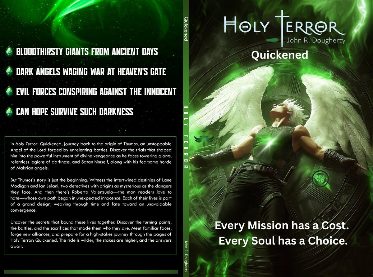 Merry Christmas everyone - I am so excited to announce that my newest book, “Holy Terror Quickened”, is now available for you to purchase.

Here is the purchase link: amazon.com/dp/B0G3QVHNTD