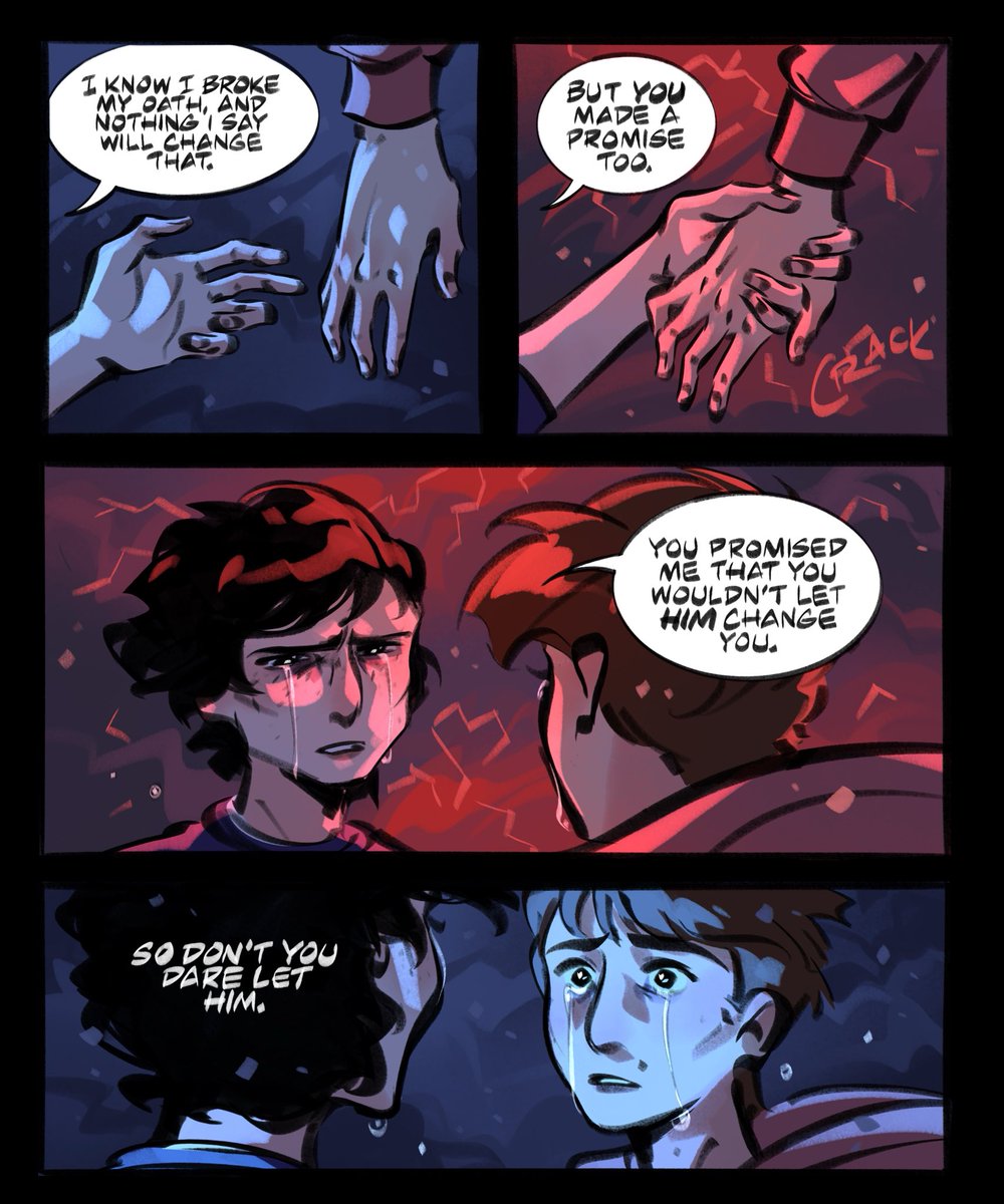 daniartonline's tweet image. An oath of truth #StrangerThings5 #byler