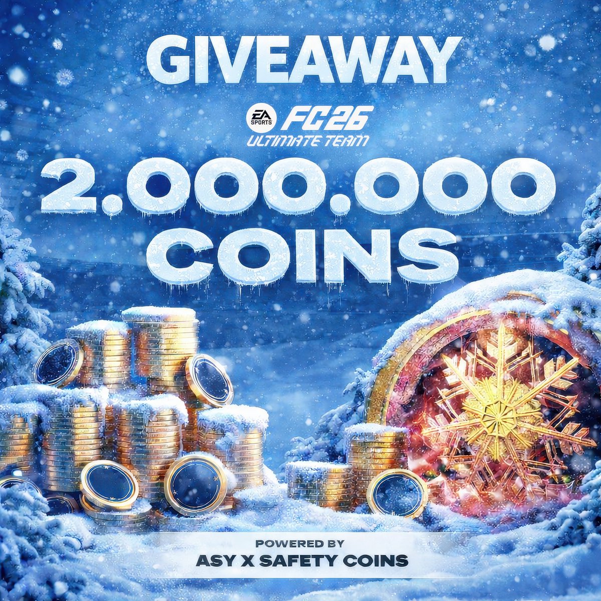 AsyFutTrader's tweet image. 🚨 2 MILLION COINS GIVEAWAY 🔥🔥🔥

To join:
-Retweet the post 🔁
- Must be following me + @safetycoins  

WINNERS SOON! 🎅