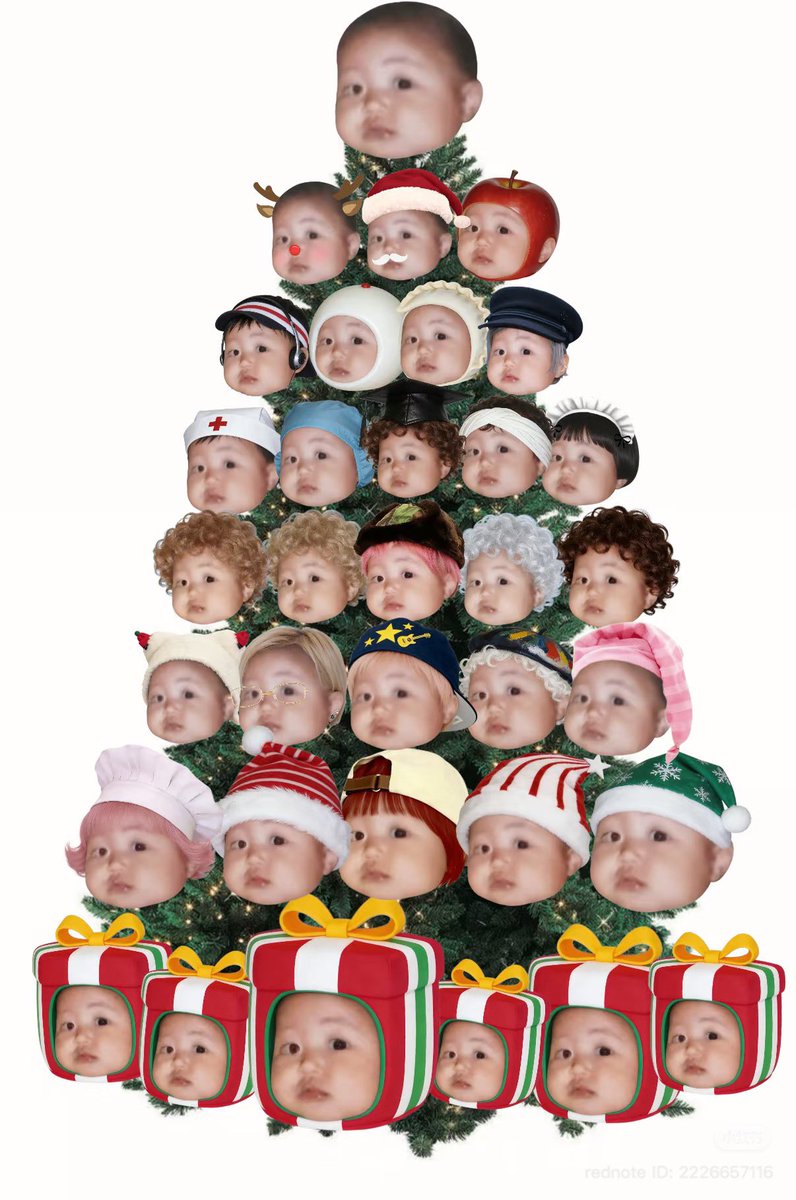 wb1inn's tweet image. 메리삐니스마스🚼🎄