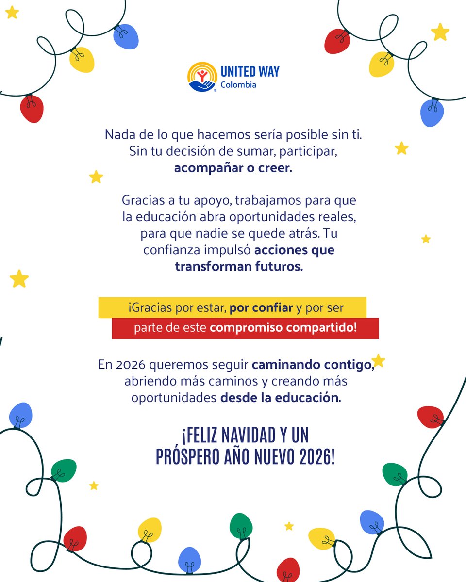 United Way Colombia tweet media