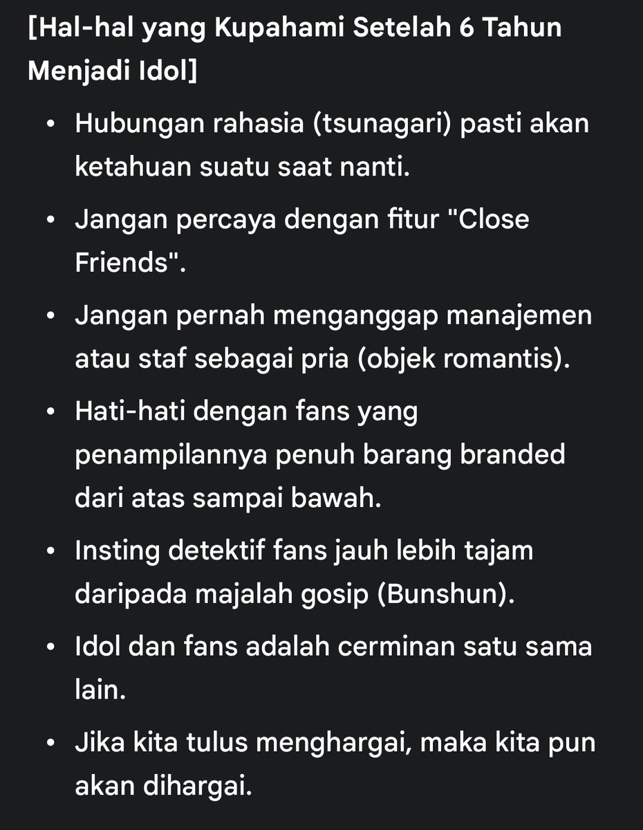 LaeEnrich's tweet image. Pembelajaran seorang idol jepang sesudah 6 tahun
Dan
Pembelajaran seorang wota di jepang sesudah 12 tahun

Coba gais een gals, apakah member jeketi dan fansnya dapat belajar juga hal serupa?