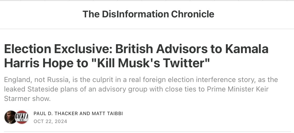 <a href="/AgnesCallamard/">Agnes Callamard</a> Imran Ahmed and <a href="/keirstarmer/">Keir Starmer</a>'s chief-of-staff, Morgan McSweeney, started the Center for Countering Digital Hate to censor Americans and "Kill Musk's Twitter."   

Keir Starmer and the Labour Party will stand down. They will no longer interfere in American elections.