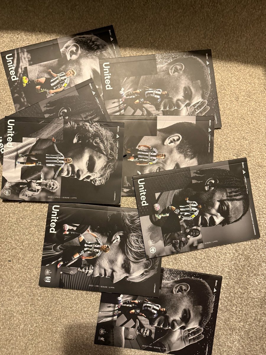 GeordieEmporium's tweet photo. NEW DROP - NEW 2025-26 SEASON - Home Programmes ⚫️⚪️🤩 #NUFC 

Get them now - https://t.co/Qj3740blkV https://t.co/9Zvq0rh8id