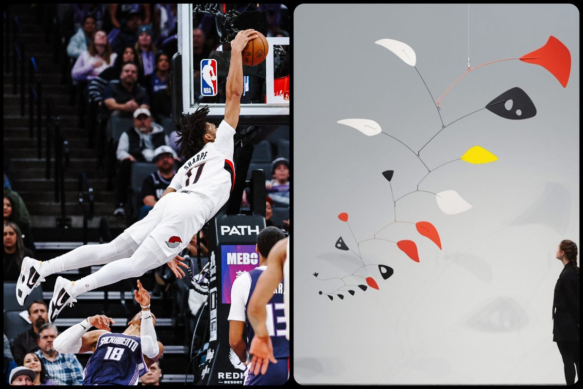 ArtButSports's tweet image. Mariposa, by Alexander Calder, 1951, 📸 by Bruce Ely