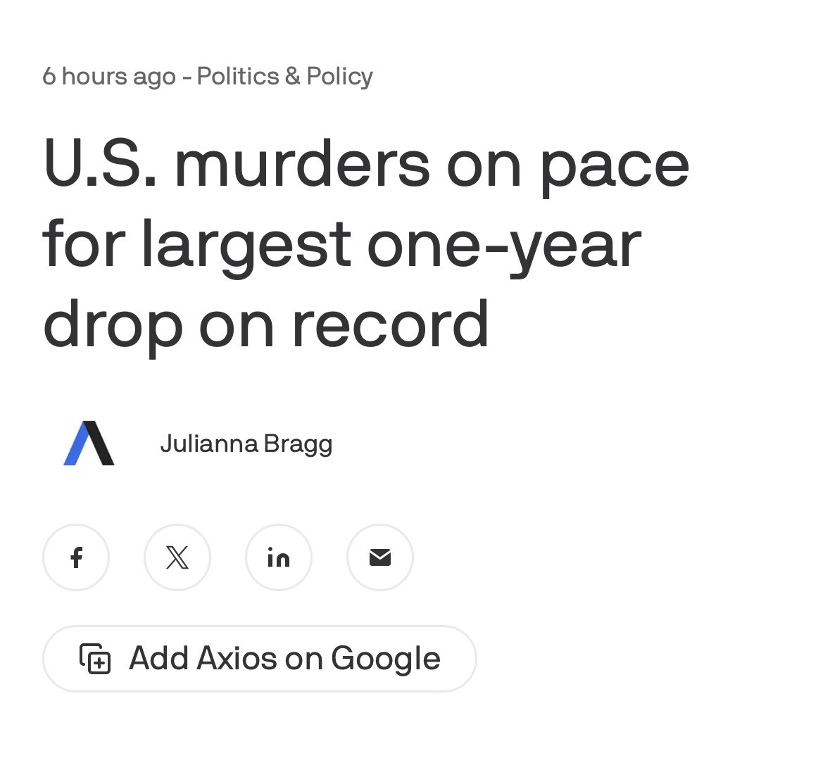 FBIDirectorKash's tweet image. 🚨 U.S. murders on pace for largest one-year drop on record - not an accident. @realDonaldTrump’s policy letting good cops be cops WORKS. Lives being saved every single day under this administration with great local partners across the country. And more work to do.