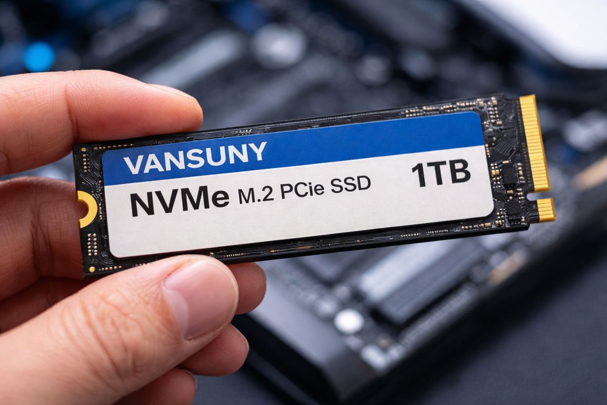 VansunyEmma's tweet image. 🖐️💙 Small Upgrade. Big Difference.

⚡ Faster boots
🚀 Instant app launches
🧠 Smoother everyday performance

✨ VANSUNY — power you can feel, right in your hand.

amazon.com/dp/B0F18WJSX8?…

#VANSUNY #NVMeSSD #PCUpgrade