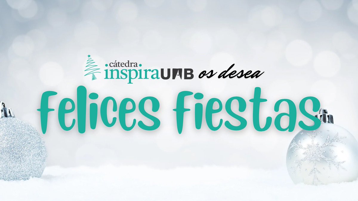 Cátedra INSPIRA-UAB tweet media