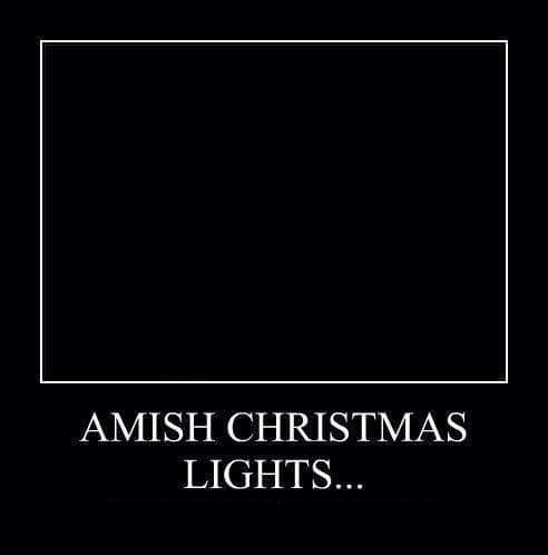 It's always so pretty in Amish country during Christmas.