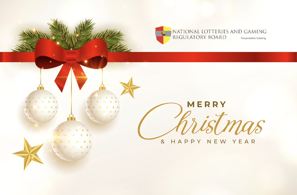 lgrb_uganda's tweet photo. As the year draws to a close and the festive season fills our hearts with joy, we at the National Lotteries and Gaming Regulatory Board want to take a moment to express our deepest gratitude to you.

​Whether you are punter, an operator, a partner in government, NGO or a member of the public, your support and trust have been the cornerstone of our success in 2025.

Remember gaming is fun only when you play or bet Responsibly!

Merry Christmas to you and your dear ones🎄 

#ResponsibleGamingUg 
#MerryChristmas