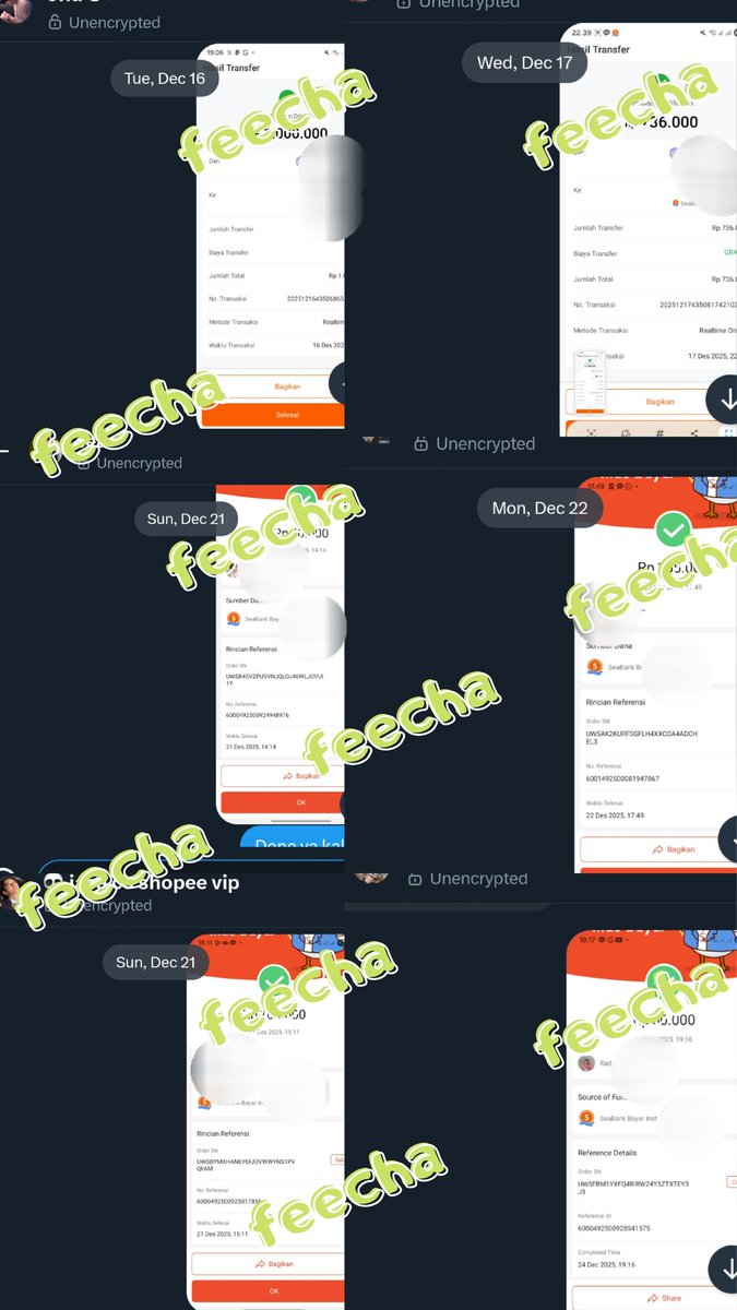 #feechatfproof
indonesia bank transfer proxy proof

✨️ usd to idr only
✨️ rate: 15,000 = $1  
✨️ fee: $0.5 (FREE above 500.000 idr)