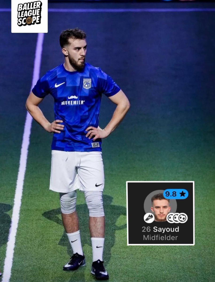 Smalll_sided's tweet photo. ๐ฅ MVP MODE: ON ๐ฅ
Bilal Sayoud is leading the 26ers towards the Final 4 ๐โฝ
With three favourable fixtures against Wembley, VZN, and Rukkas, the path is thereโฆ
Maybe even the all-time UK top scorer.๐๐ฅ
#BallerLeague #BallerLeagueScope #26ers #MVPMode https://t.co/B7TotyqPn9