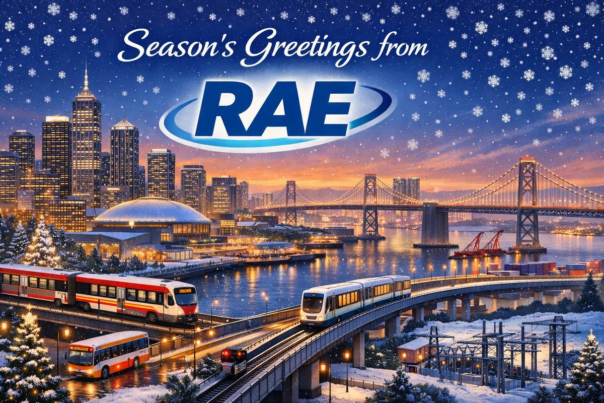 Season’s Greetings from RAE 🎄✨

Season’s Greetings and Best Wishes for the New Year!

— RAE Team
🌐 raengineer.com

#SeasonGreetings #HappyHolidays #ThankYou #TeamRAE #Partnership #EngineeringExcellence #SustainableInfrastructure