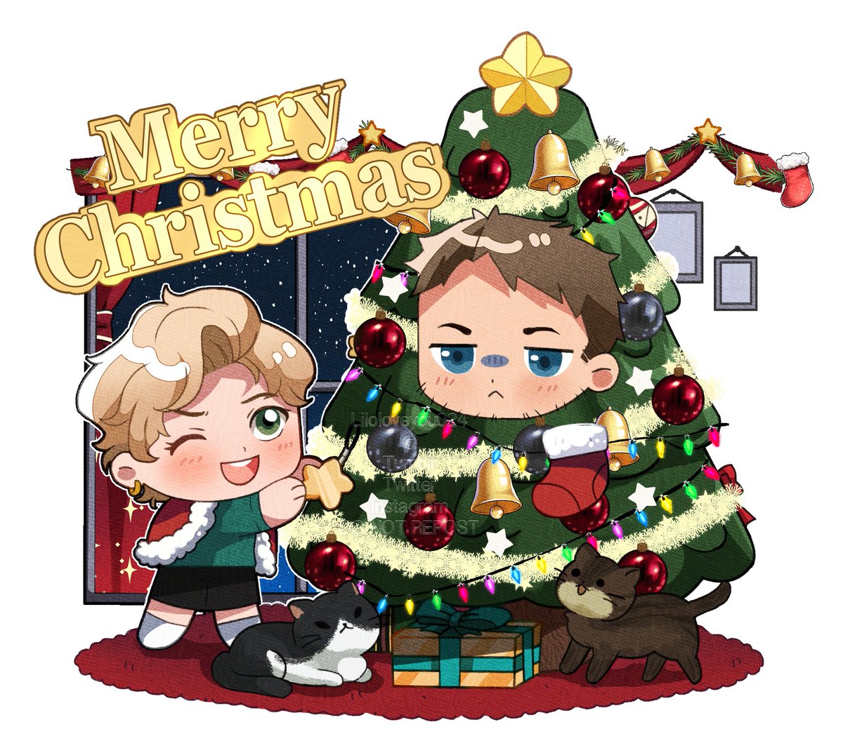 liloloveyou024's tweet photo. Merry Chrysler and Happy Holigays! 🎄🎁
#smosh #smoshfanart #shourtney https://t.co/cSPYvIvxaD