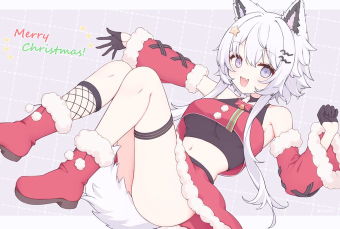 メリークリスマス～!🐺🎄
#ウルバム 