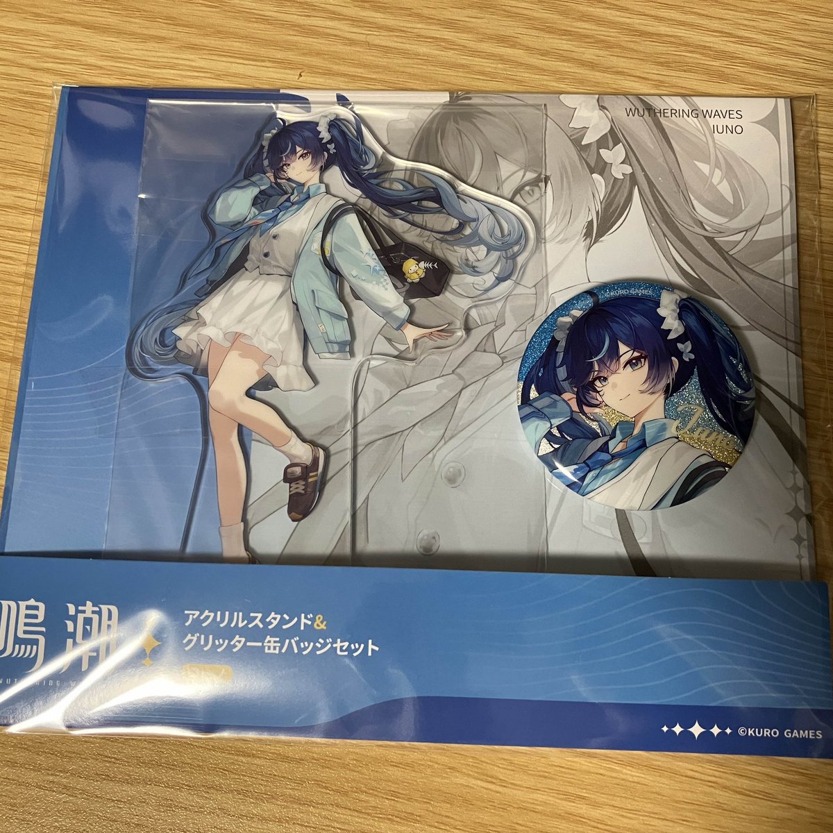 日本にいる友人がマジで神すぎた… 鳴潮ローソンコラボのアクスタ&缶