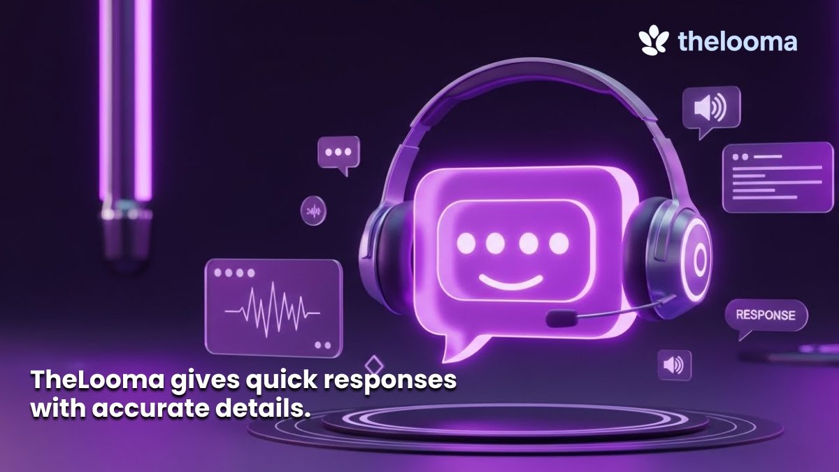 A customer asks if a product is available in another size.

That question isn’t random.

It’s coming after scrolling, checking photos, comparing options.

TheLooma responds with the exact details they need, right there in chat, while the interest is still present.