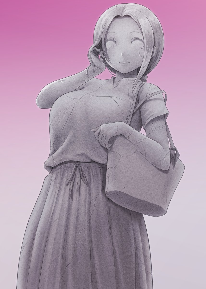 石化お姉さん。
いるこ様(https://t.co/BBWgE6cP5g)のOCです。
リクエストありがとうございました💁‍♀️ 