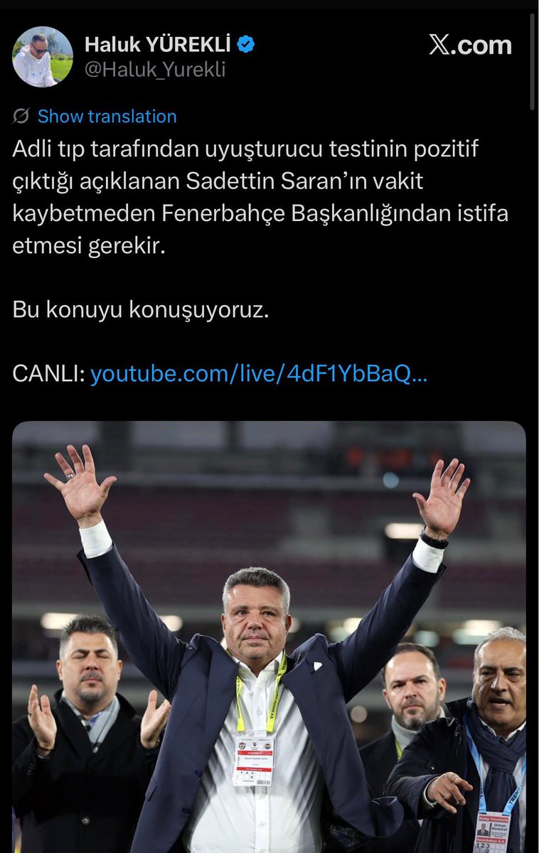 Demek ki istifa etmemeli. İtibarsızlaştırma operasyonu, test sonuçları, istifa et baskıları. Ya Fenerbahçeyi bilmiyorlar ya Fenerbahçelileri. Tüm Fenerbahçe taraftarını tek yürek olarak başkanlarının arkasına geçmeye davet ediyorum.