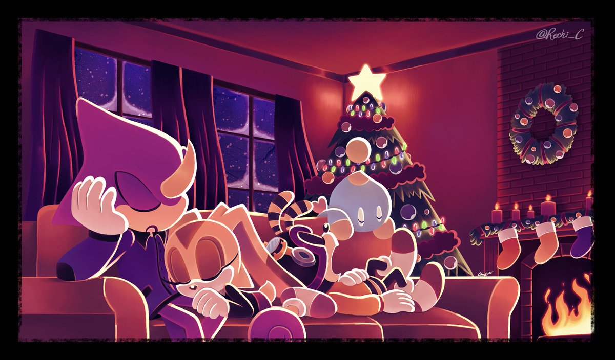 Rechi_C's tweet image. Happy Holidays ❄️🎄
#SonicTheHedgehog