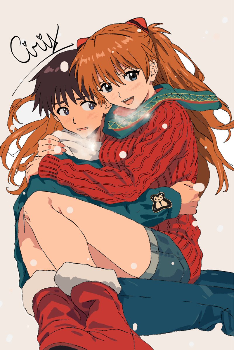 RiccardoCiriel3's tweet image. HAPPY HOLIDAYS TO EVERYONE!❤️
#asushin #asuka #shinji #evangelion