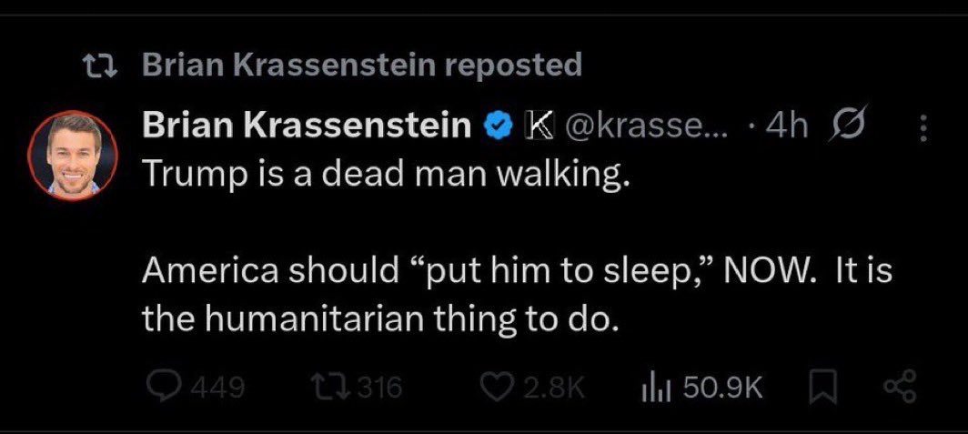 American47Ash's tweet image. Omg…

What kind of person talks like this?

The Left is violent.