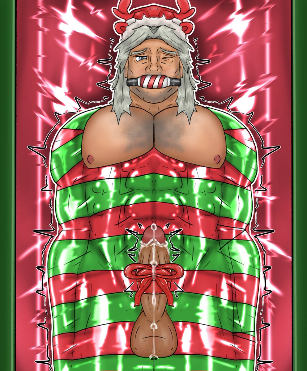 This year Bucky finds himself wrapped and ready for delivery <3... this skin DID things for me oh my GOD

Merry Christmas yall <3 may you also find some handsome hunk tightly bound and waiting under the tree :3

#Bucky #nsfwart