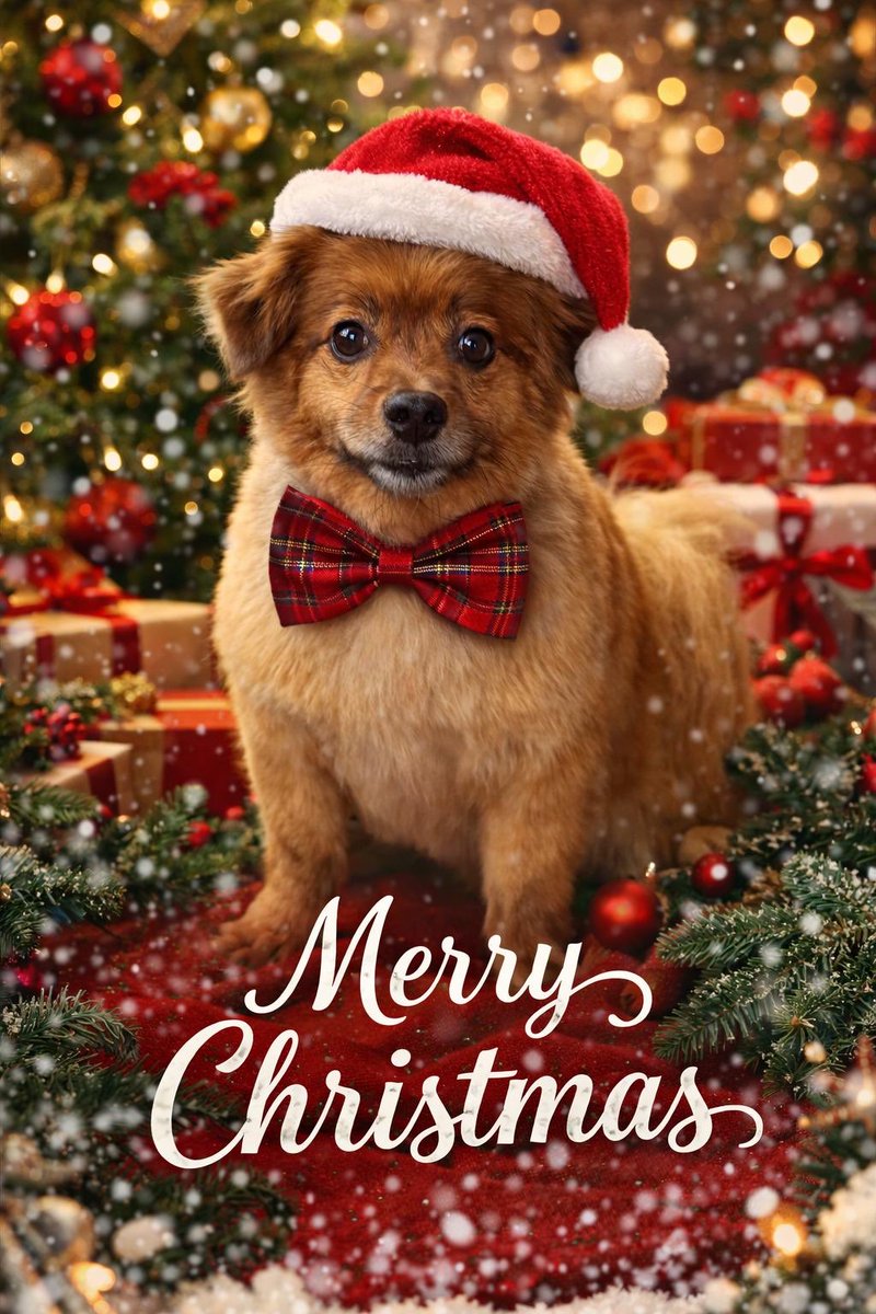 BuddingGenius's tweet image. Samwa Pookie Muffin IV would like to wish everyone a Merry Pawsmas and Happy New Woof