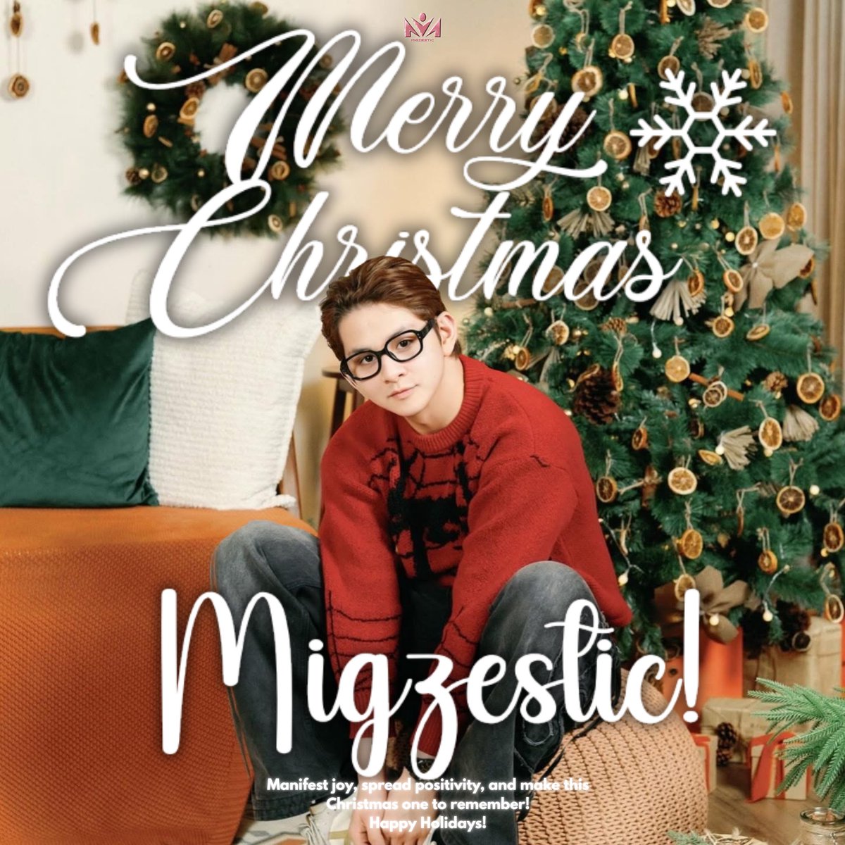 migzesticOFC's tweet photo. Merry Christmas and Happy Holidays Migzestic! May we all have the warmest and joyful christmas for our family and friends✨🩷

#1621ph #1621MIGZ https://t.co/wEGBxd5rt0