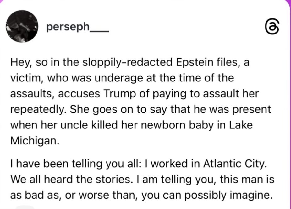 taradublinrocks's tweet photo. Cmon MAGA, you can’t possibly be fine with Trump demanding the murder of his rape baby 🤬🤬🤬

Btw he also threw cash at Katie &amp; Maria after he raped them bareback &amp; told them to “get a fucking abortion” 

Stop making excuses for the rapist pedo who’s never stopped lying to you https://t.co/VZYx2GrCxV