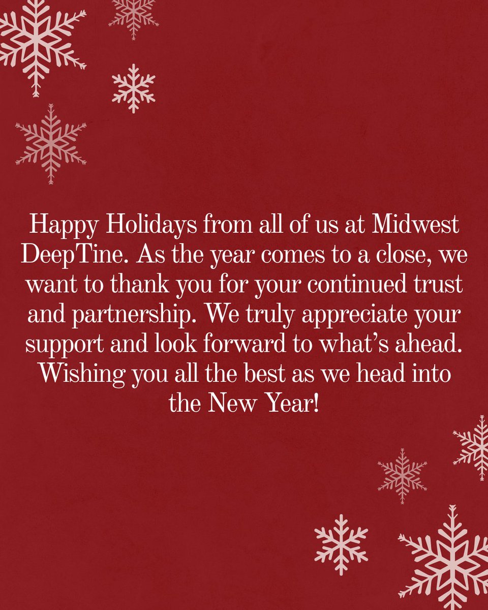 Midwest Deep Tine LLC tweet media