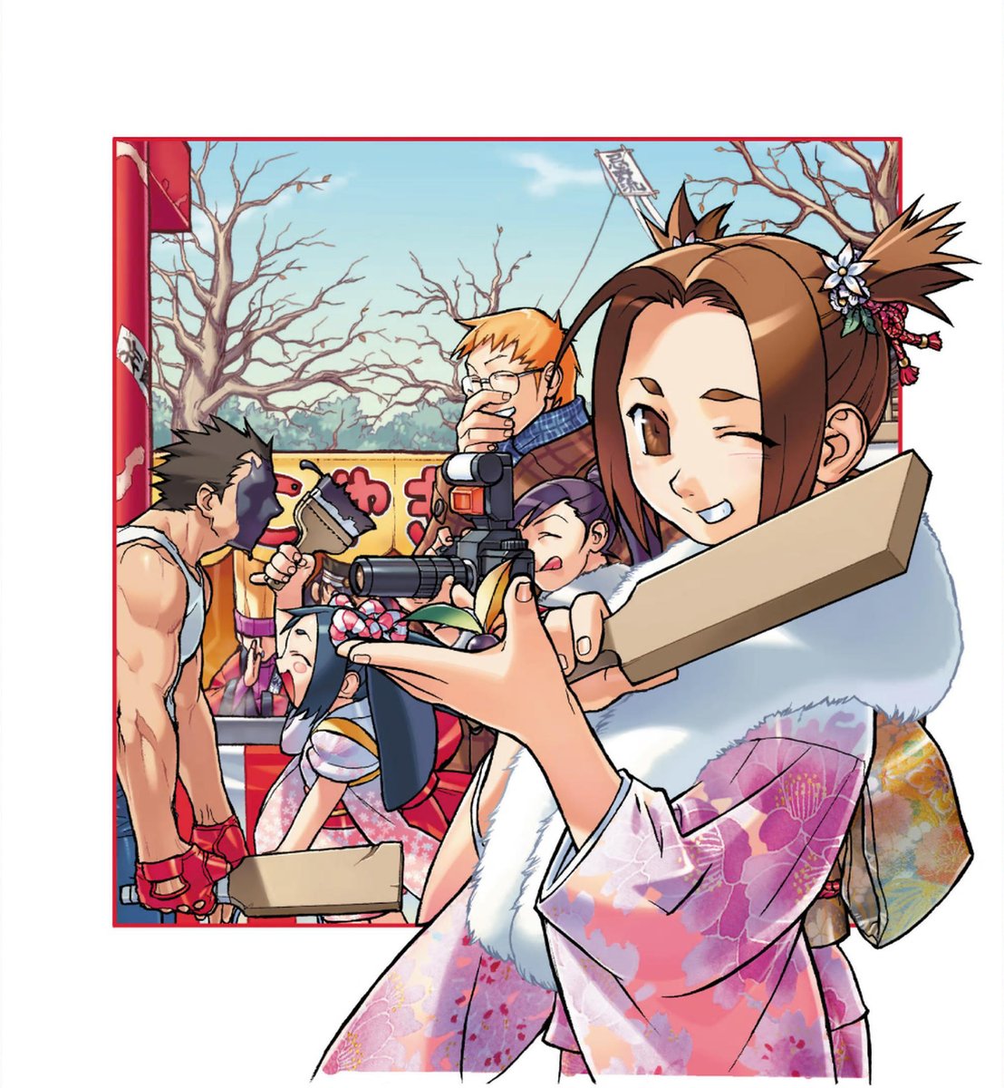 StreetFighter's tweet image. There's no better time to be with friends, family, and even rivals. Happy Holidays! ☃️