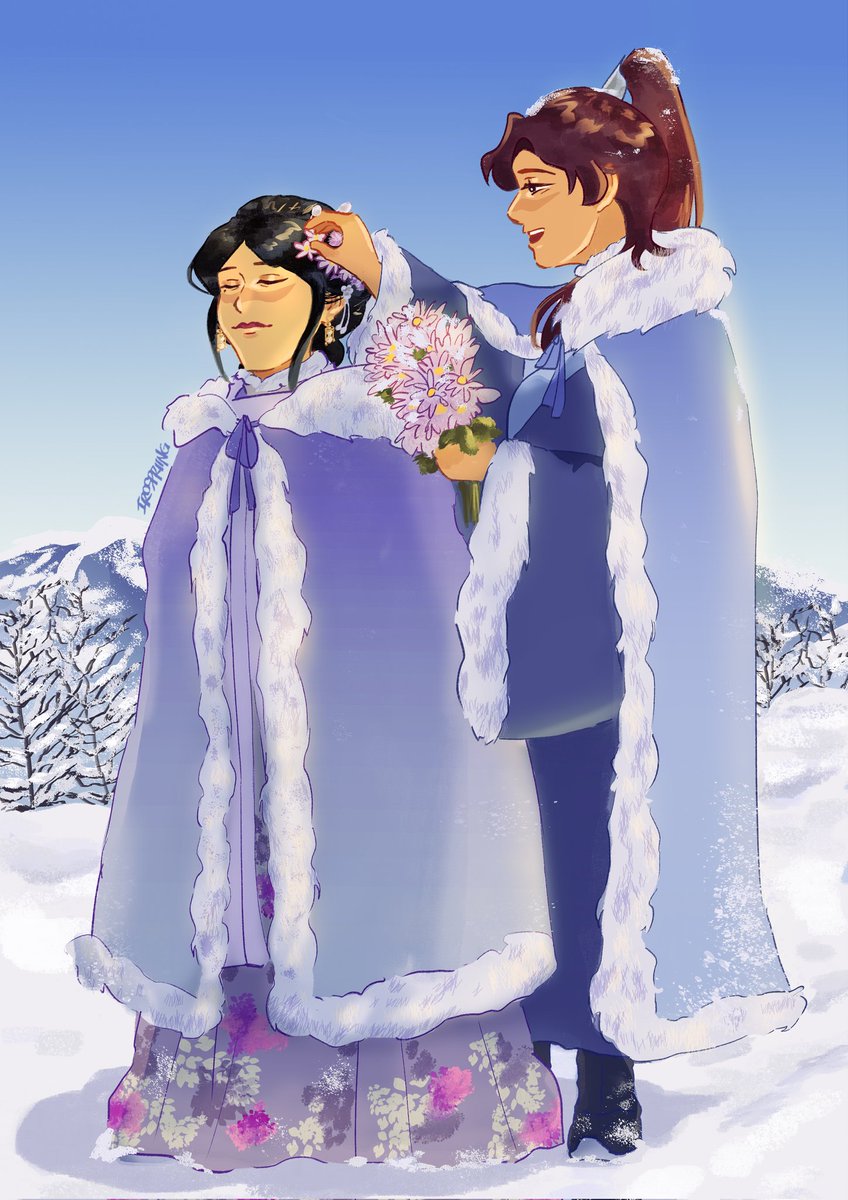 irospriing's tweet photo. MERRY YURIMAS (and yunximas) to all who celebrate!!! ❄️ #ruzhui #入赘 https://t.co/LKFQm06LBF